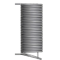 Warmtepomp-spiraal-rvs boiler ELIN ELIN PRO-LINE RVS spiraal boiler