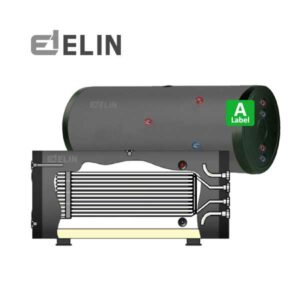 Liggende warmtepompboiler, horizotale boiler